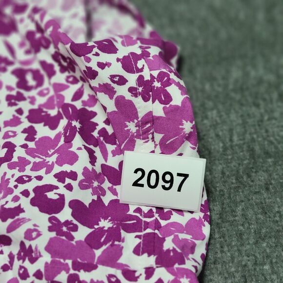 Gap Sun Dress Pink Multicolor Spagetti Strap Floral Large Beach Party - Picture 10 of 10